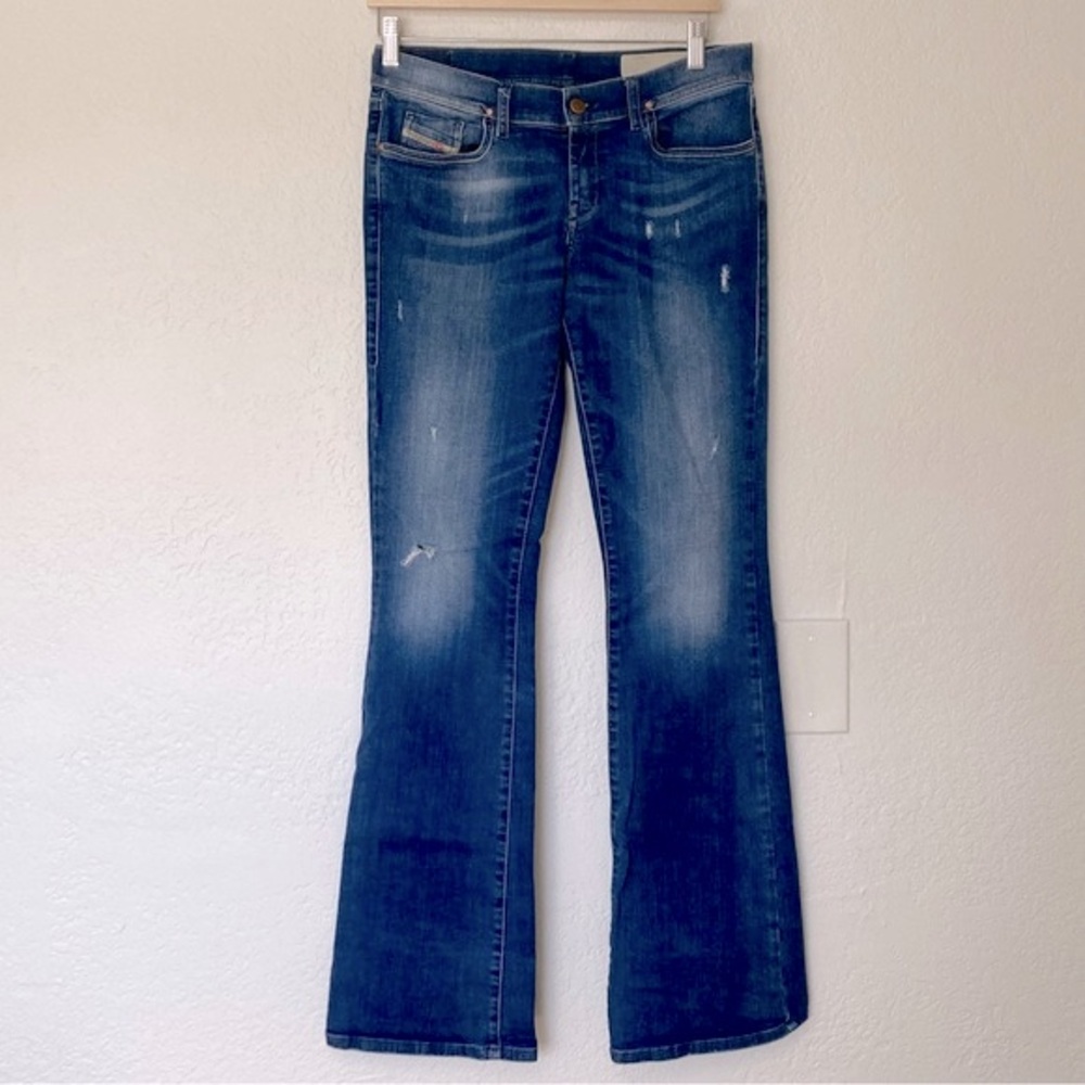 Diesel Denim Lowleeh Slim-Bootcut Low Waist 29x32 Wash 084KY Stretch